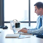 مینی کولر آبی رومیزی پرتابل میکروهو شیائومی MH02A